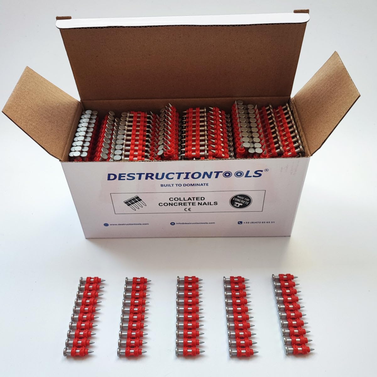 1000x Clavos de acero 22mm - para Dewalt C5