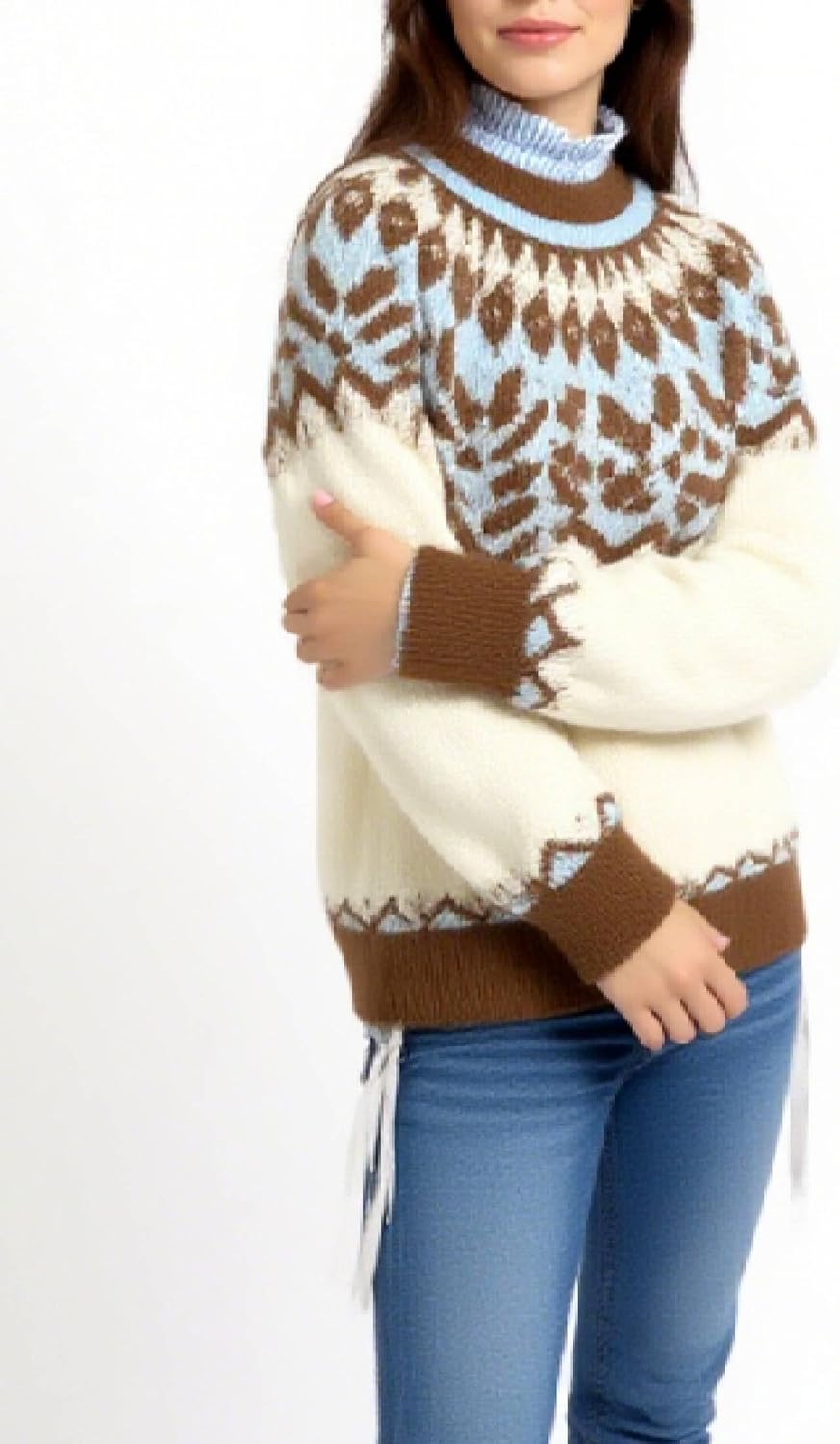 Button Down Shirts for Women Classic Blue Striped Collared Blouses Shirts Long Sleeve Blouse Business Casual Tops - Image 2