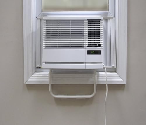 Miniatura 6 de Frost King ACBNT1 No Tools T-Frame Soporte de aire acondicionado, color blanco