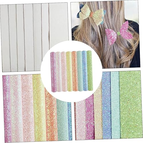 Miniatura 6 de EXCEART 8 piezas de joyería con colgante para manualidades múltiples bolsas traje con purpurina lentejuelas para el cabello manualidades tela