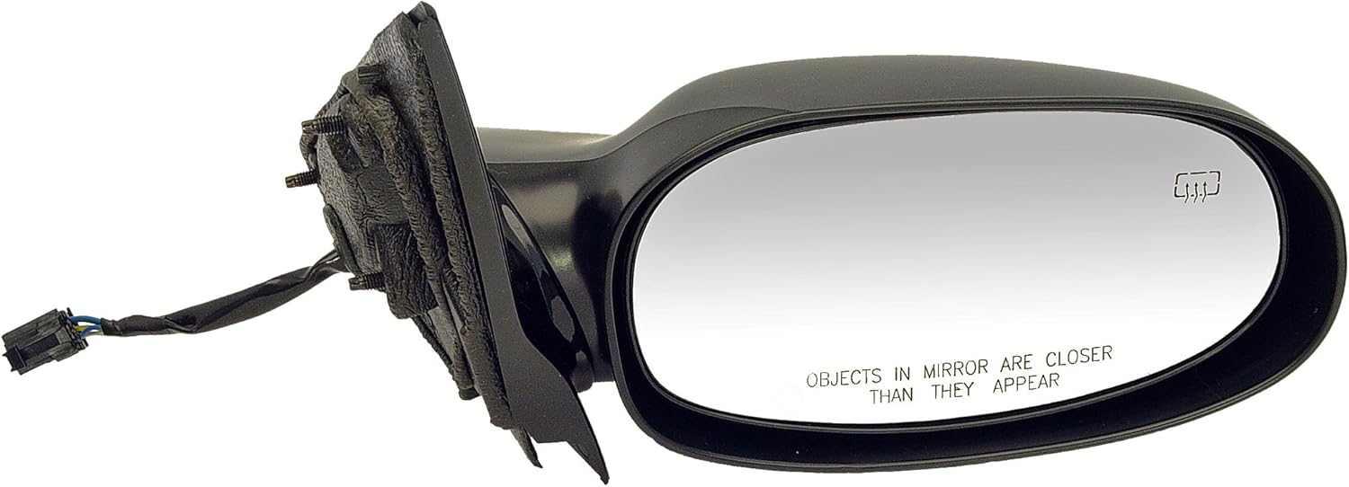 Dorman 955-1427 Passenger Side Power Door Mirror - Heated Compatible with Select Saturn Models, Black