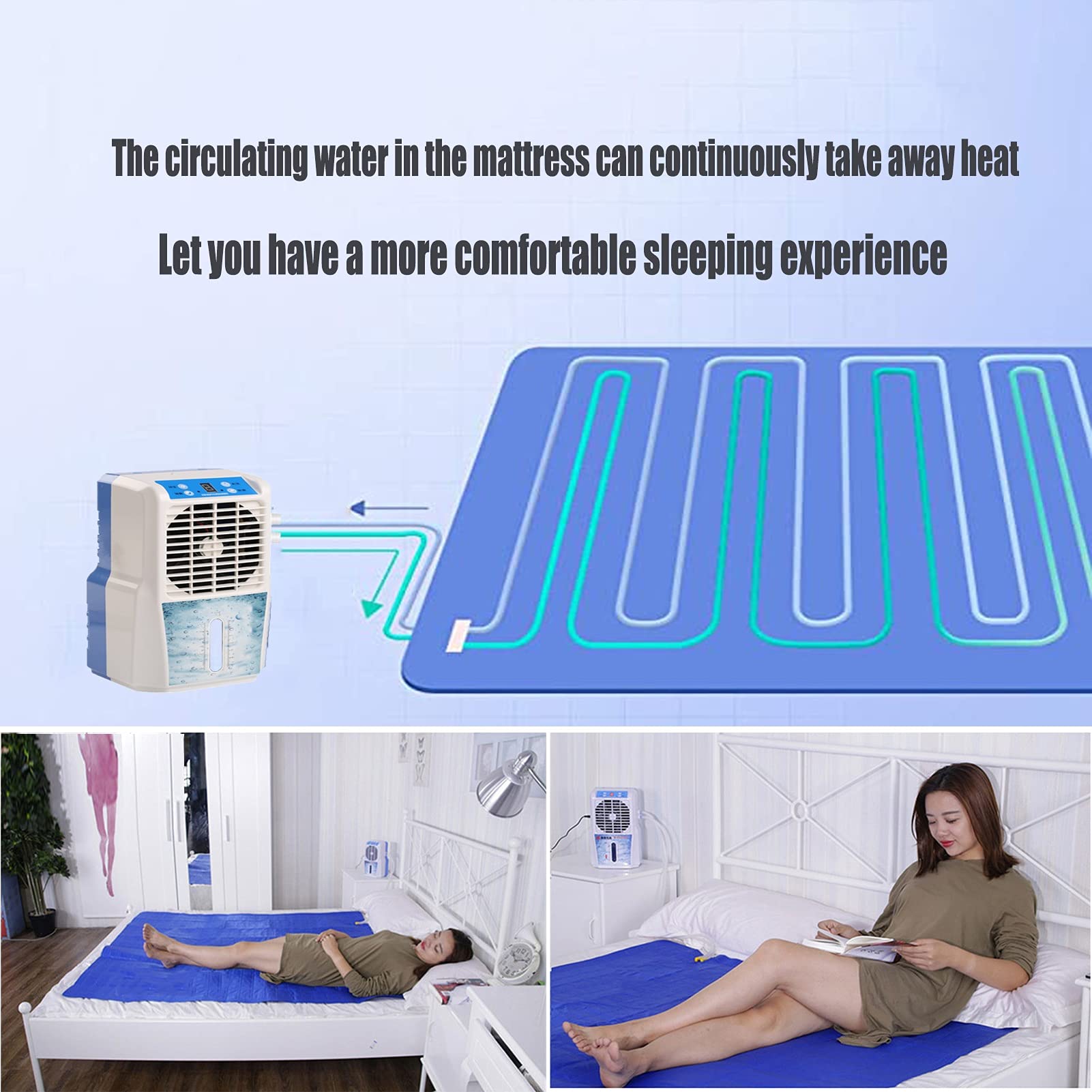 air conditioning mattress pad