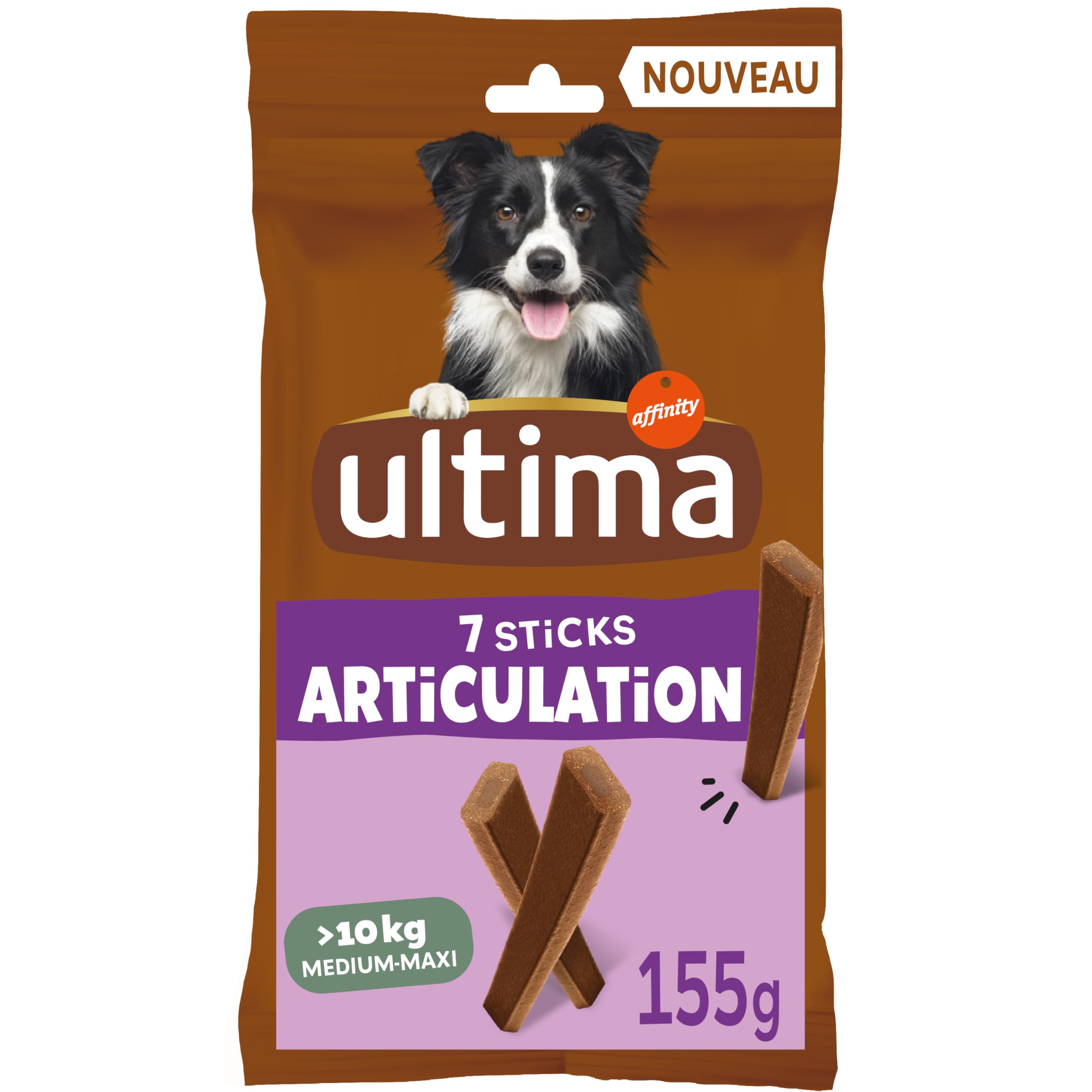 Ultima Dolcetti per cani adulti Medium & Maxi - Articolare: Lotto di 14 x 7-98 Sticks