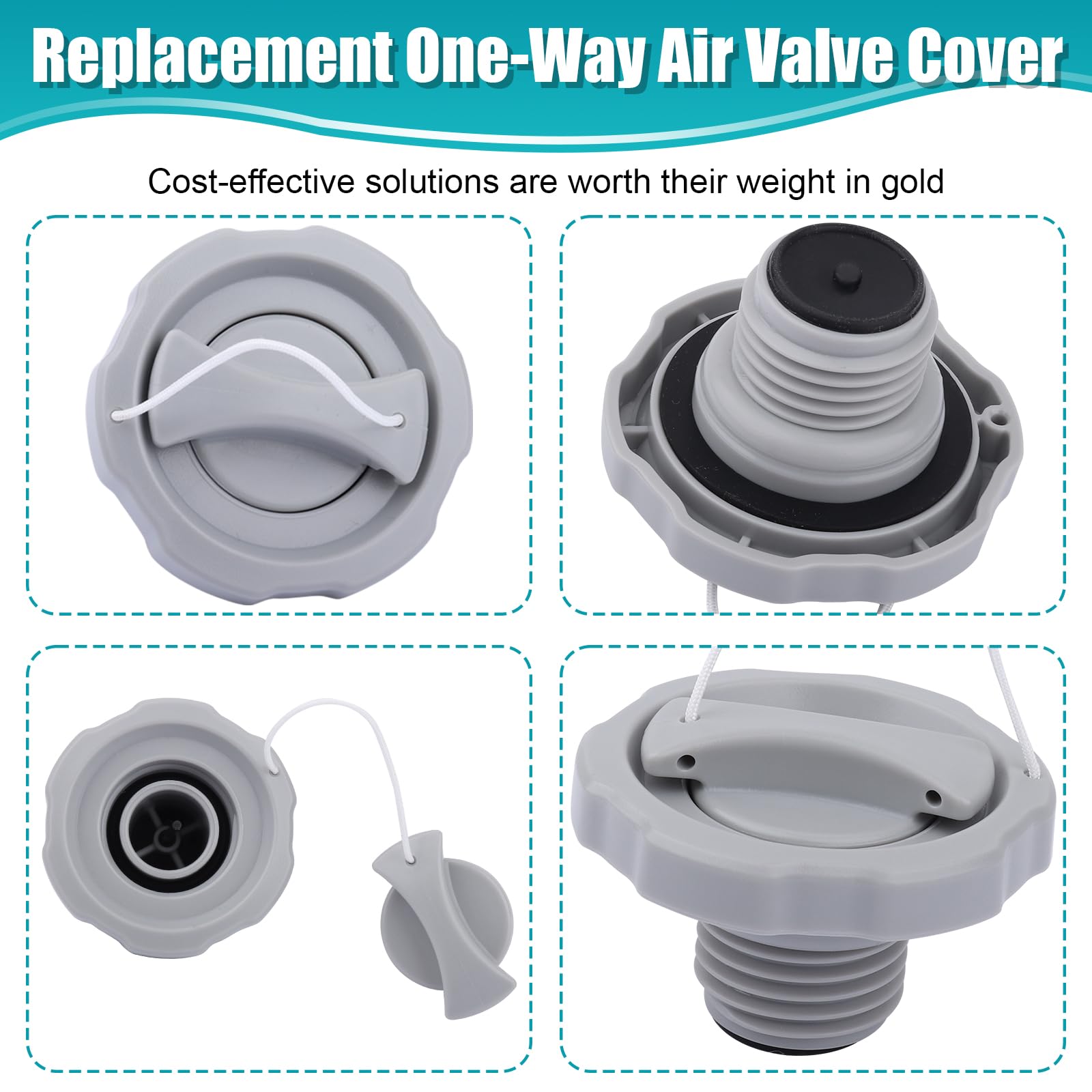 Amazon.com: P05767 Air Valve Cap, One Way Air Valve Screw Cap
