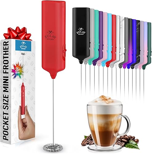 Miniatura 42 de Zulay - Espumador de leche y vaporizador 4 en 1 – Máquina de espuma caliente y fría, calentador de leche y mezcla de chocolate – Control automático