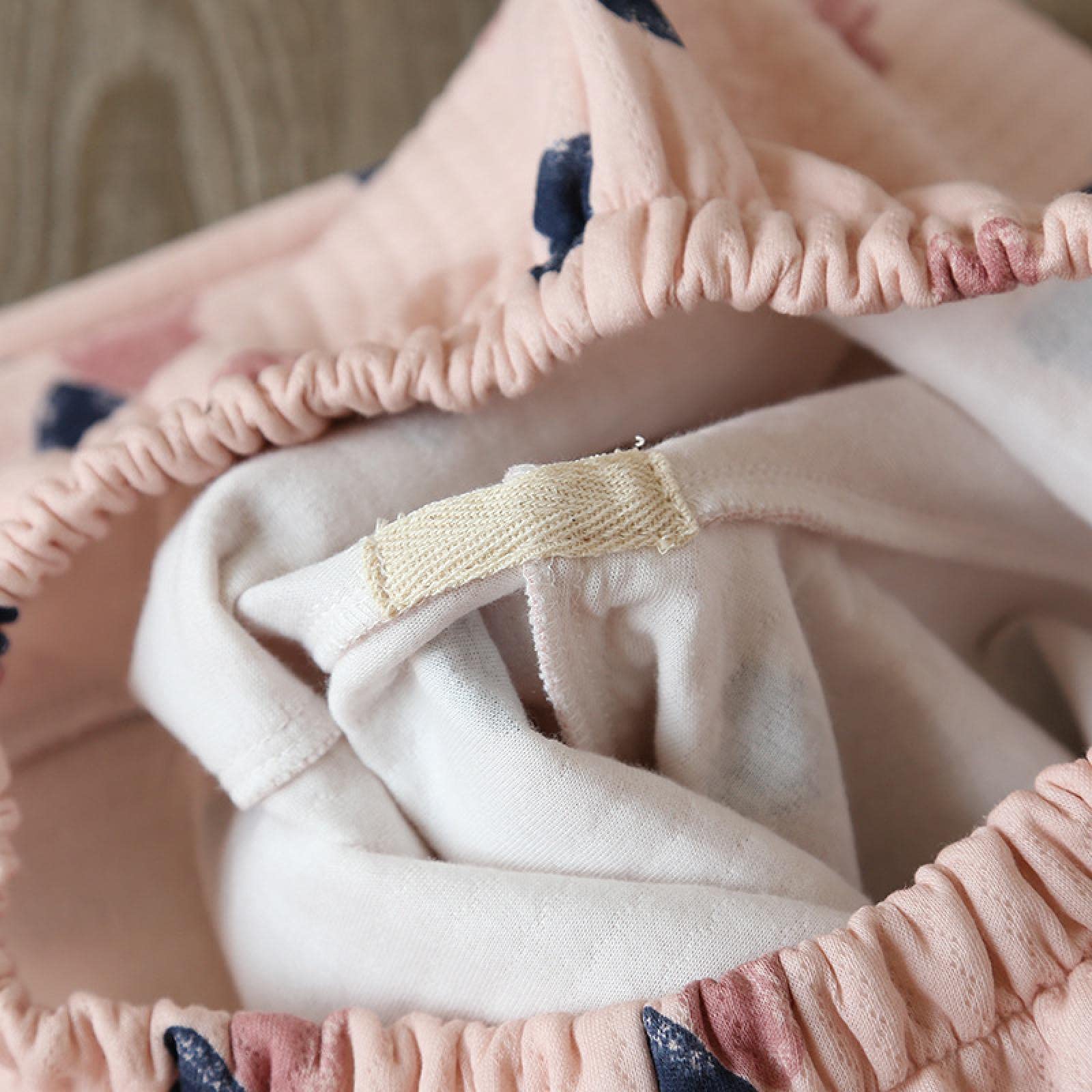 Un Pijama Cómodo Pijamas De Mujer Pijamas De Mujer Conjunto De Pijamas De Mujer De Algodón Puro Grueso De Manga Larga Ropa De Dormir De Mujer Suelta Com,Pinklove-XL
