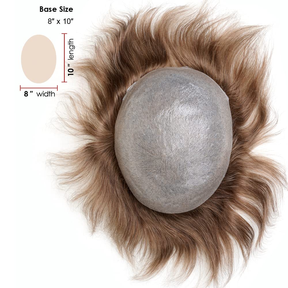 Lordhair Toupee for Men with 100% Human Hair - Image 3
