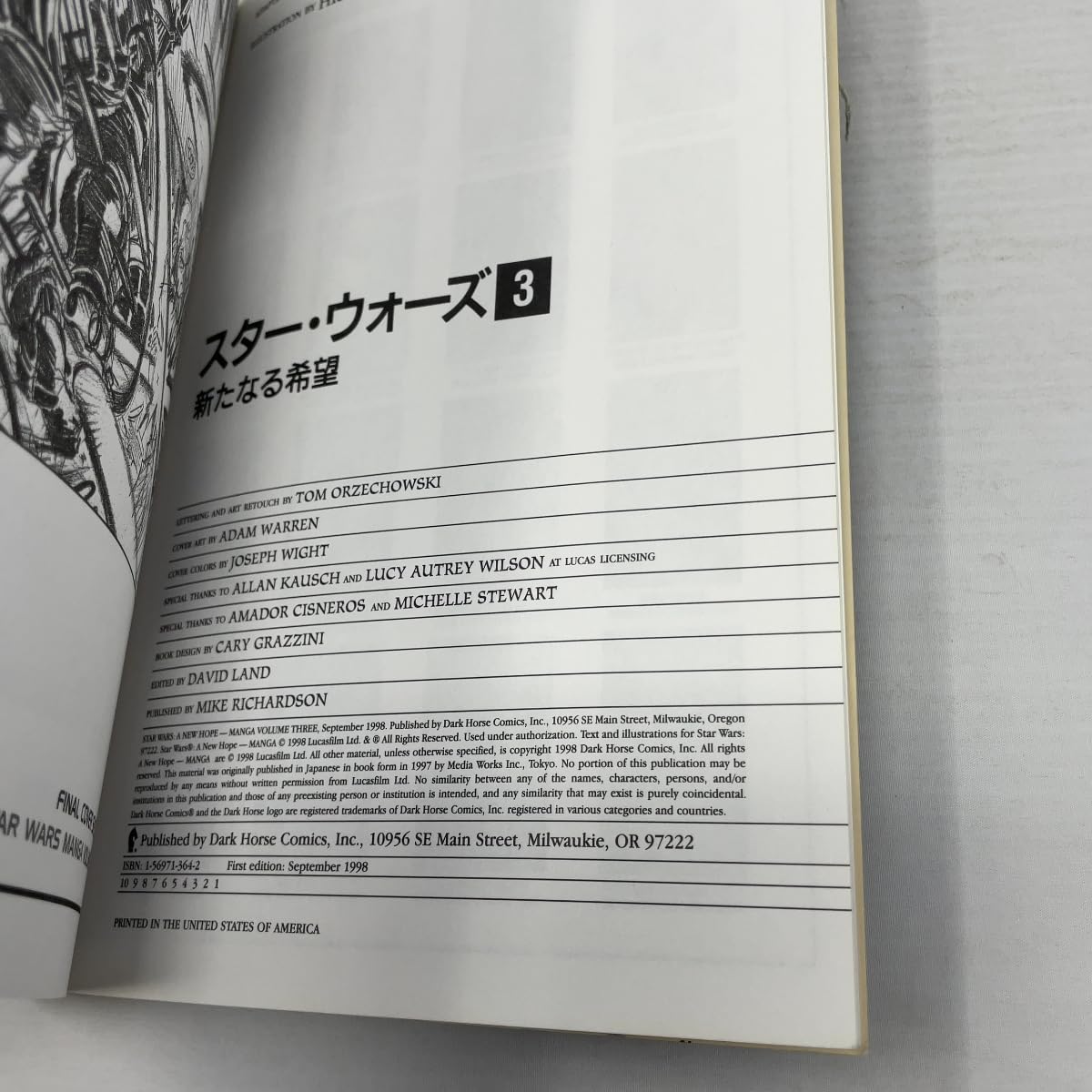 Star Wars: A New Hope: Manga Volume 3
