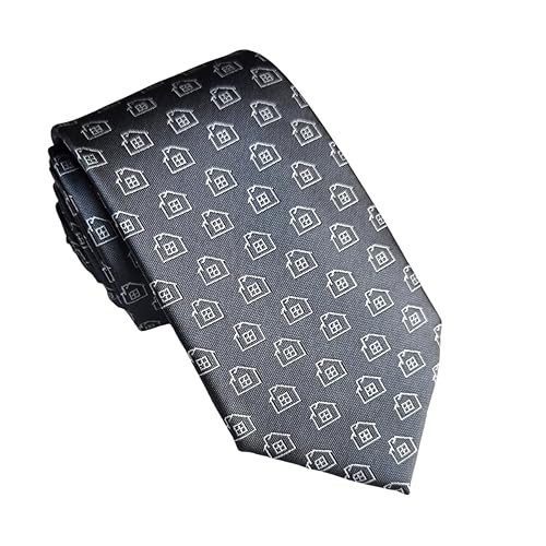 Real Estate Necktie - Realtor Tie - Real Estate Agent