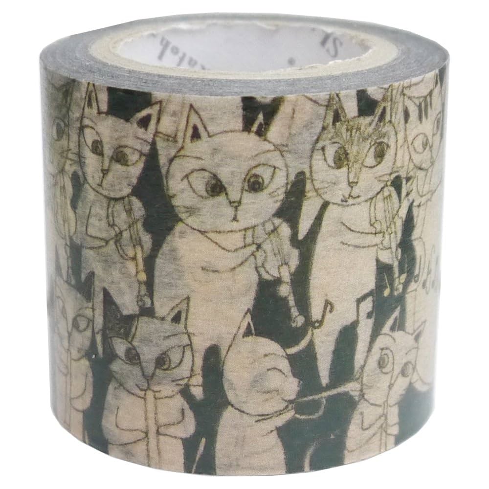 Amazon.co.jp: シール堂 Shinzi Katoh Wideマスキングテープ 猫