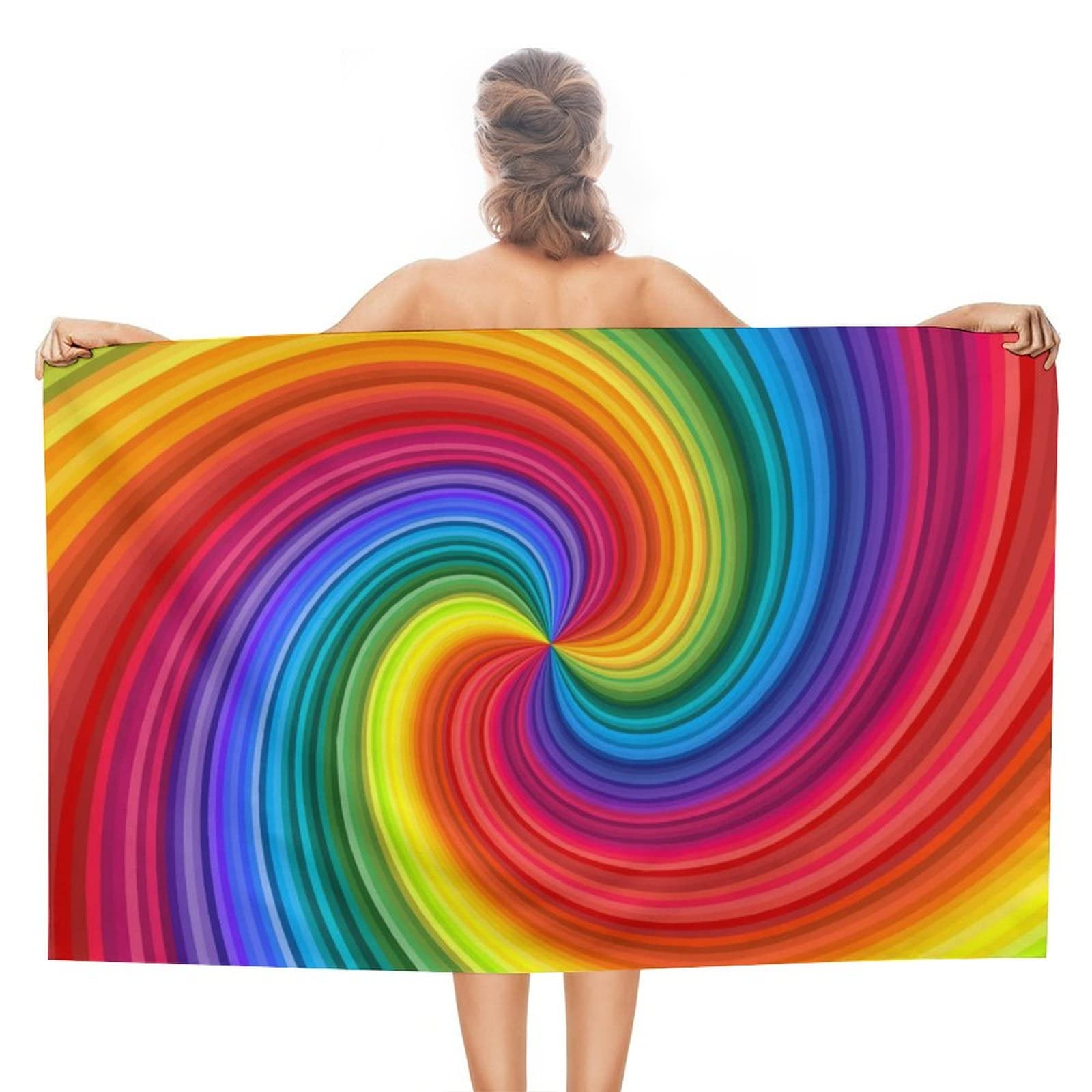 TropicalLife JNlover Serviette De Toilette En Coton Coloré