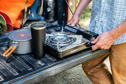 Miniatura 3 de Estufa de camping Iwatani Cassette Feu Butano VA-30, una, NEGRO Negro -,Gris,https://www.amazon.com/dp/undefined