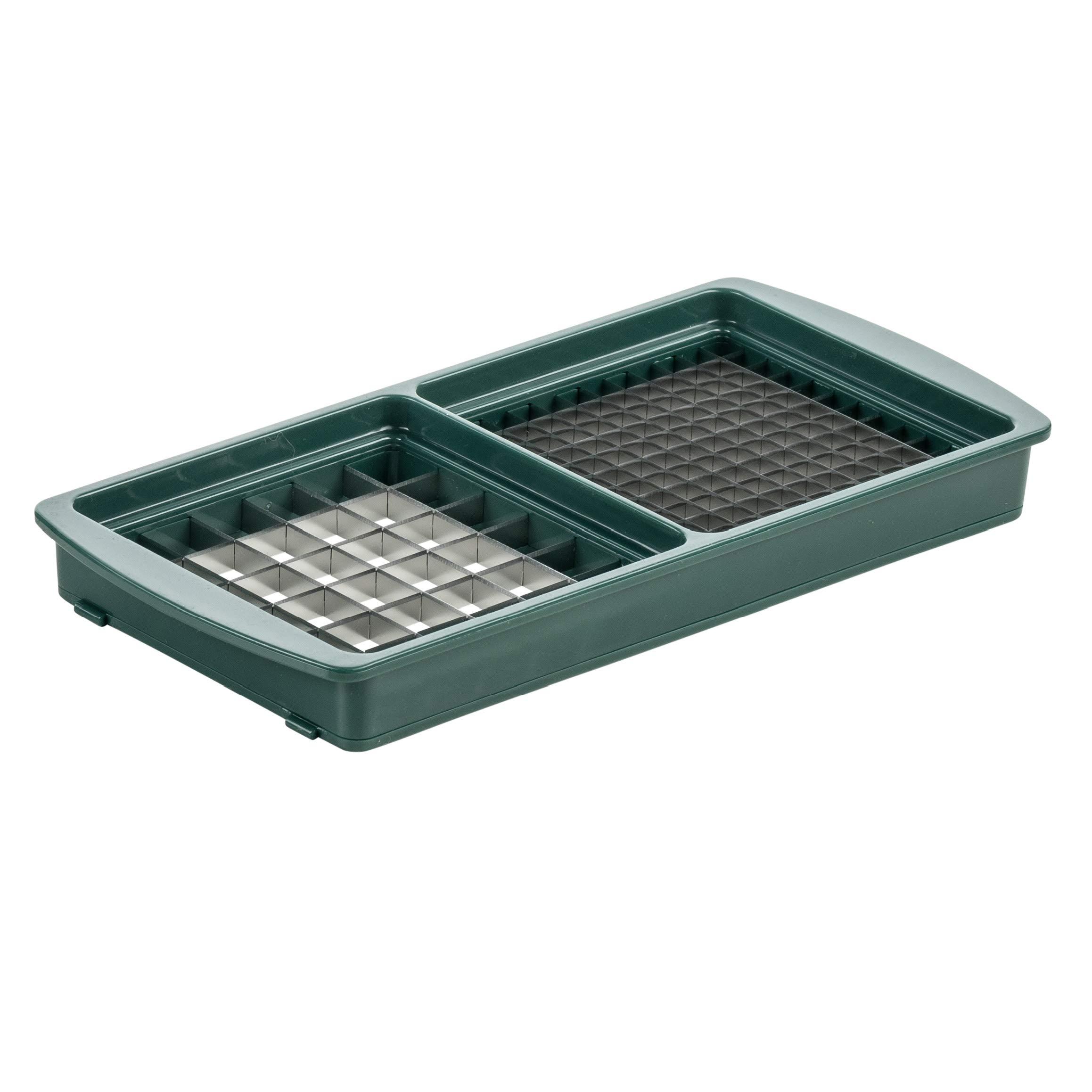 Genius Nicer Dicer Plus Zestaw Akcesoriów Kuchennych 18 Części, Tworzywo Sztuczne, Szmaragdowa Zieleń, 26 x 9 x 13 cm