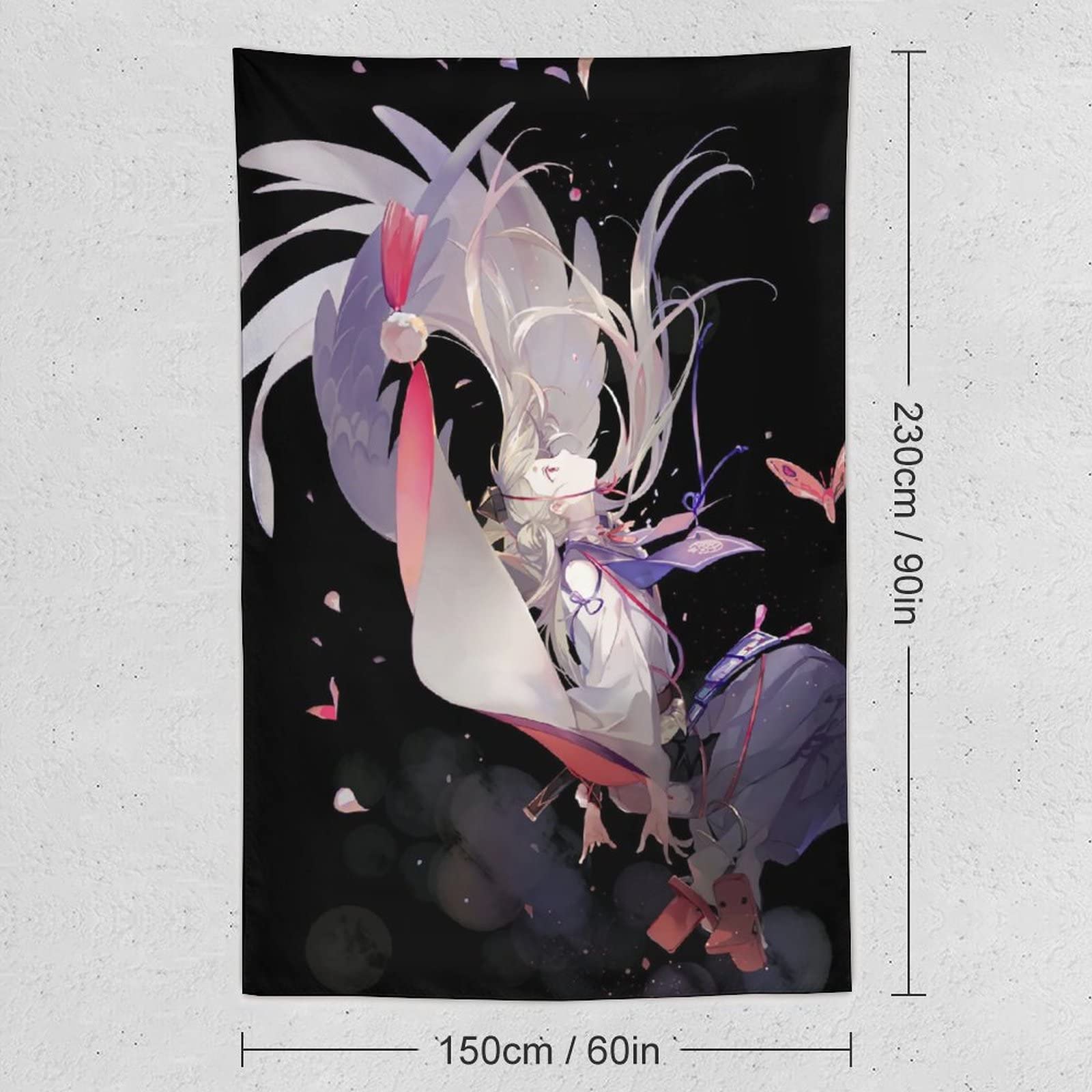 Amazon.co.jp: タペストリー 可愛い キャラクター柄 刀剣乱舞 今剣 壁