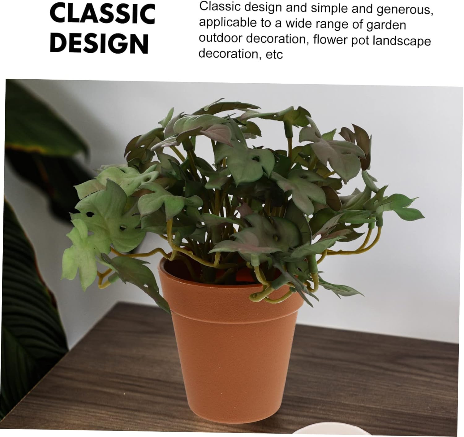 1pc Chic Artificial Bonsai Plant Lifelike Decorative Potted Greenery for Home Office and Desktop Decor Plastic Indoor Bonsai Ornament for Warm Living Spaces