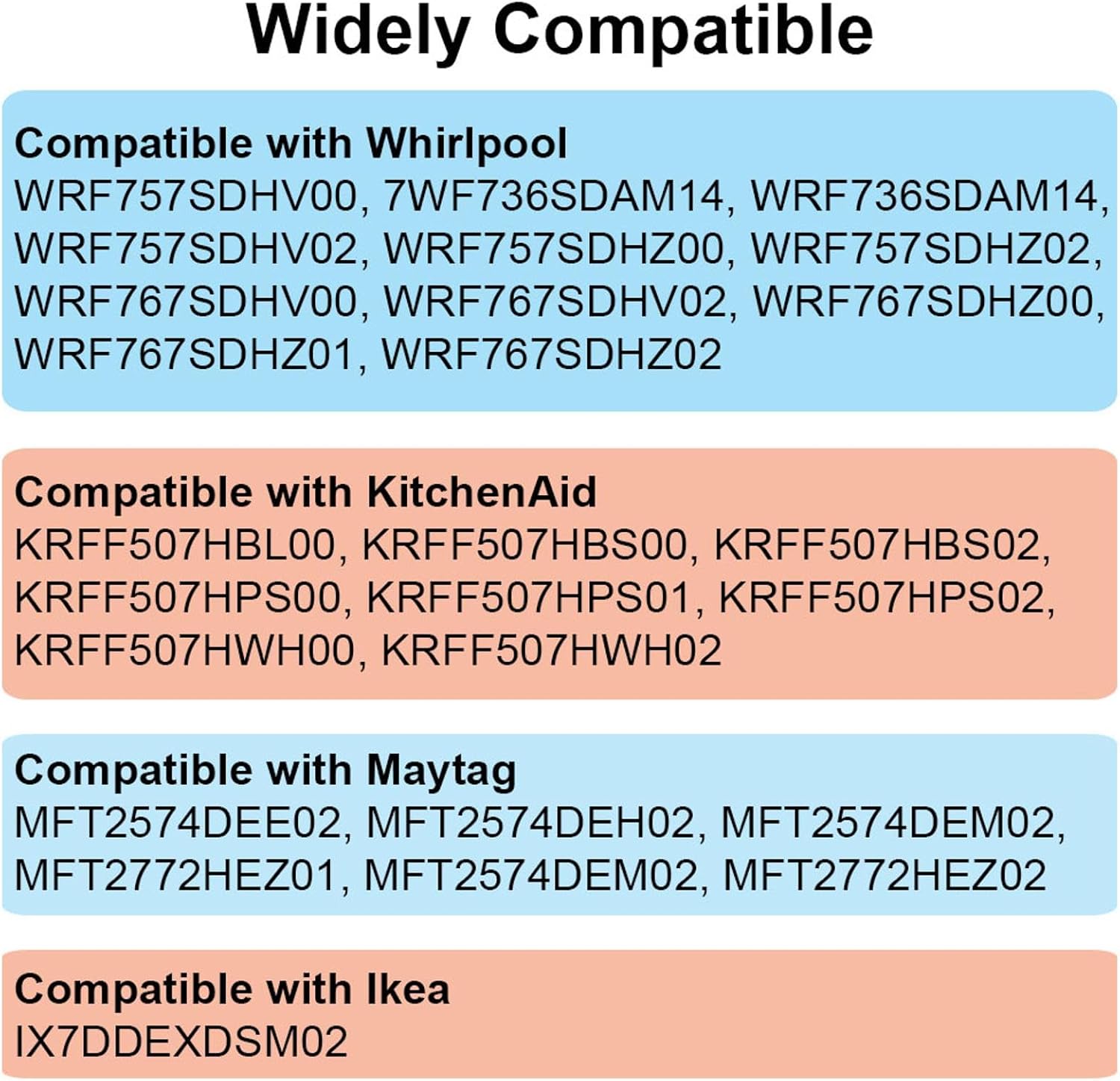 W11224591 DC 12V Refrigerator Evaporator Fan Motor Compatible with Whirlpool Replacement for WRF757SDHV00, 7WF736SDAM14, WRF736SDAM14, WRF757SDHV02
