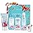 Vital Luxury Bath & Body Kit, 3 Fl Oz, Ideal Skincare Gift Home Spa Set, Includes Body Lotion, Shower Gel, Body Cream, and Fragrance Mist,Birthday Mother\'s Valentine\'s Day Gifts(Enchanted Mist)