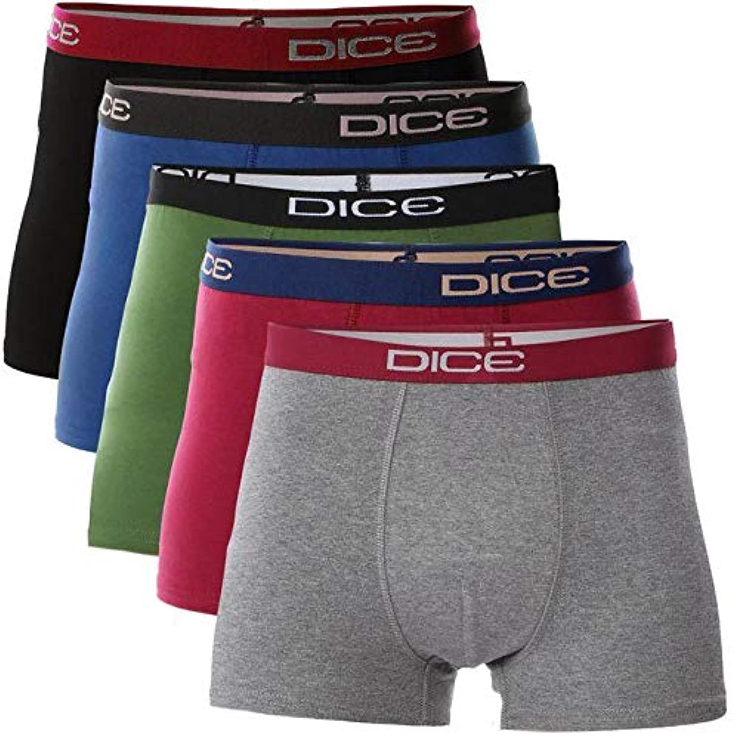DiceMens Bundle DM226 P*5 Boxer Briefs (pack of 5)