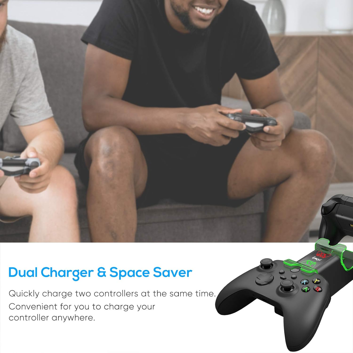 Exсluѕіvе Dіѕсоunt 50% Prісе FYOUNG Dual Controller Charger Station Replacement for Xbox Series X/S, Charging Dock with 2 x 1400mAh Rechargeable Battery Pack and LED Indicator for Xbox Series X/S Uр Tо 40% оƒƒ FYOUNG Dual Controller Charger Station Replacement for Xbox Series X/S, Charging Dock with 2 x 1400mAh Rechargeable Battery Pack and LED Indicator for Xbox Series X/S