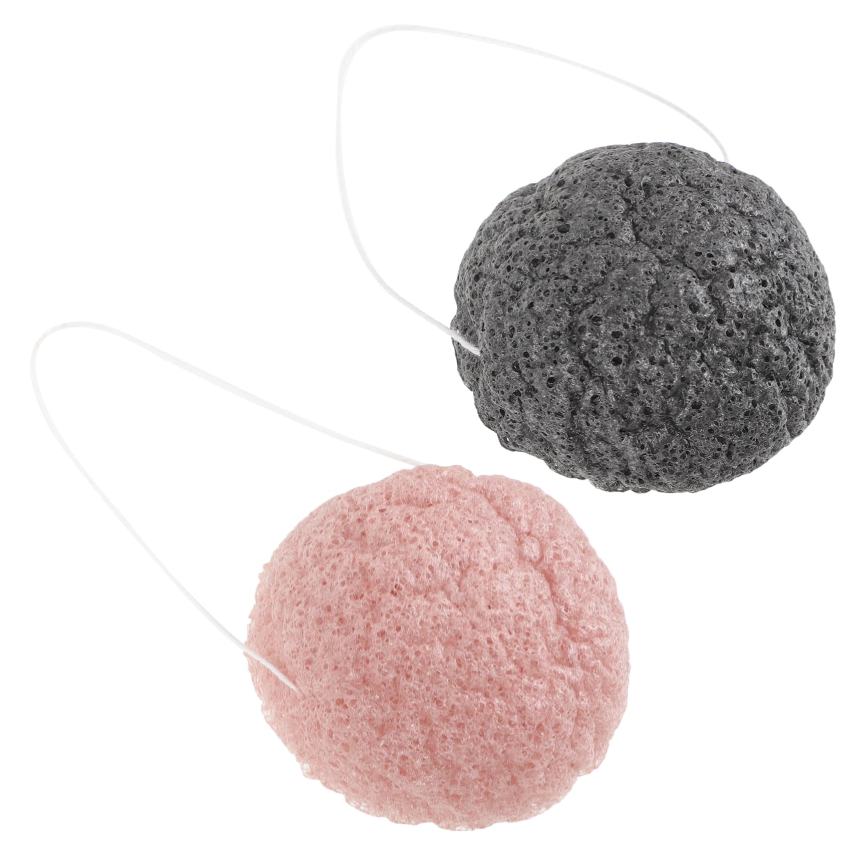 CALLARON 5 Sätze Reinigen -schwamm Schwämme Natürlich Reiniger Reinigung Waschen Pads Gesichtsputzschwamm Gesichtsbürste Gesichtsbeschrubbe Für Gesicht Zufällige Farbe 2 Stück * 5