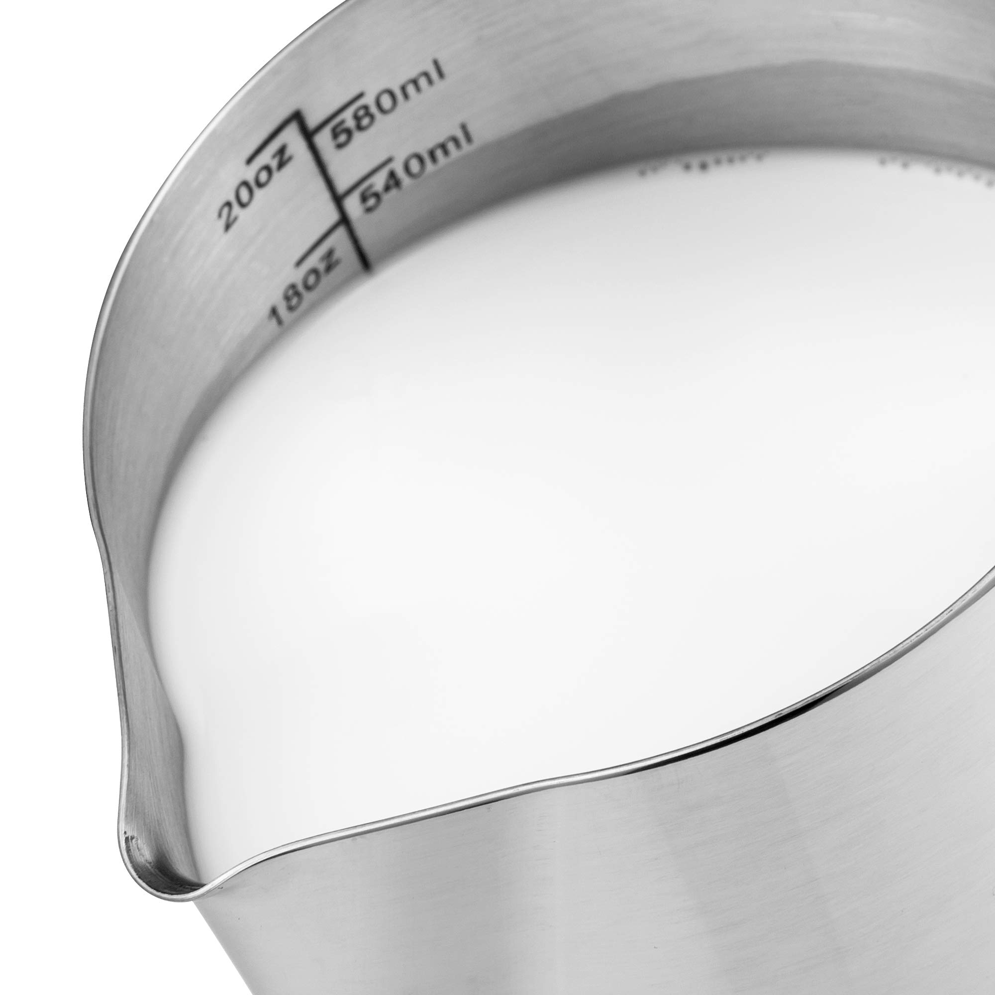 350ml Roestvrij Staal Melk Opschuimende Kruik Met Deksel Espresso Koffie Cappuccino Melk Room Cup Frot Cy