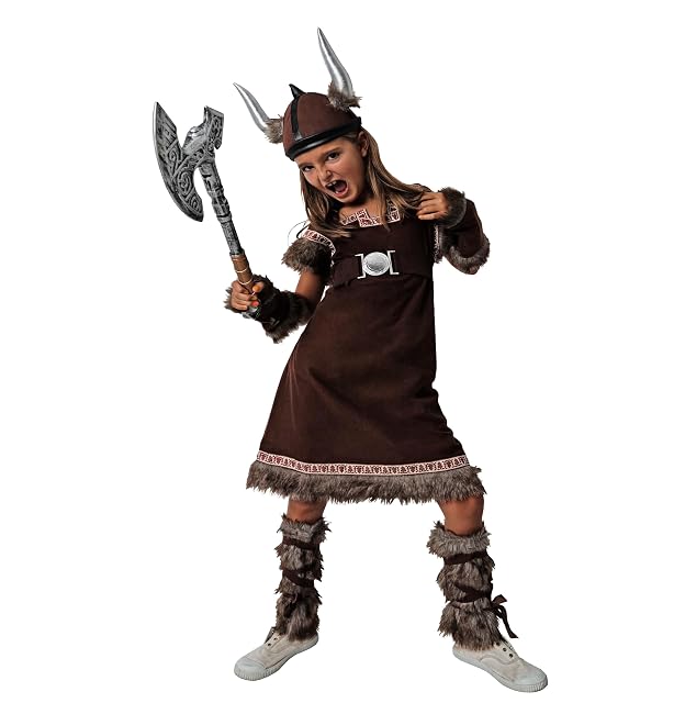 Juguetutto - Disfraz de vikinga (10-12 años)