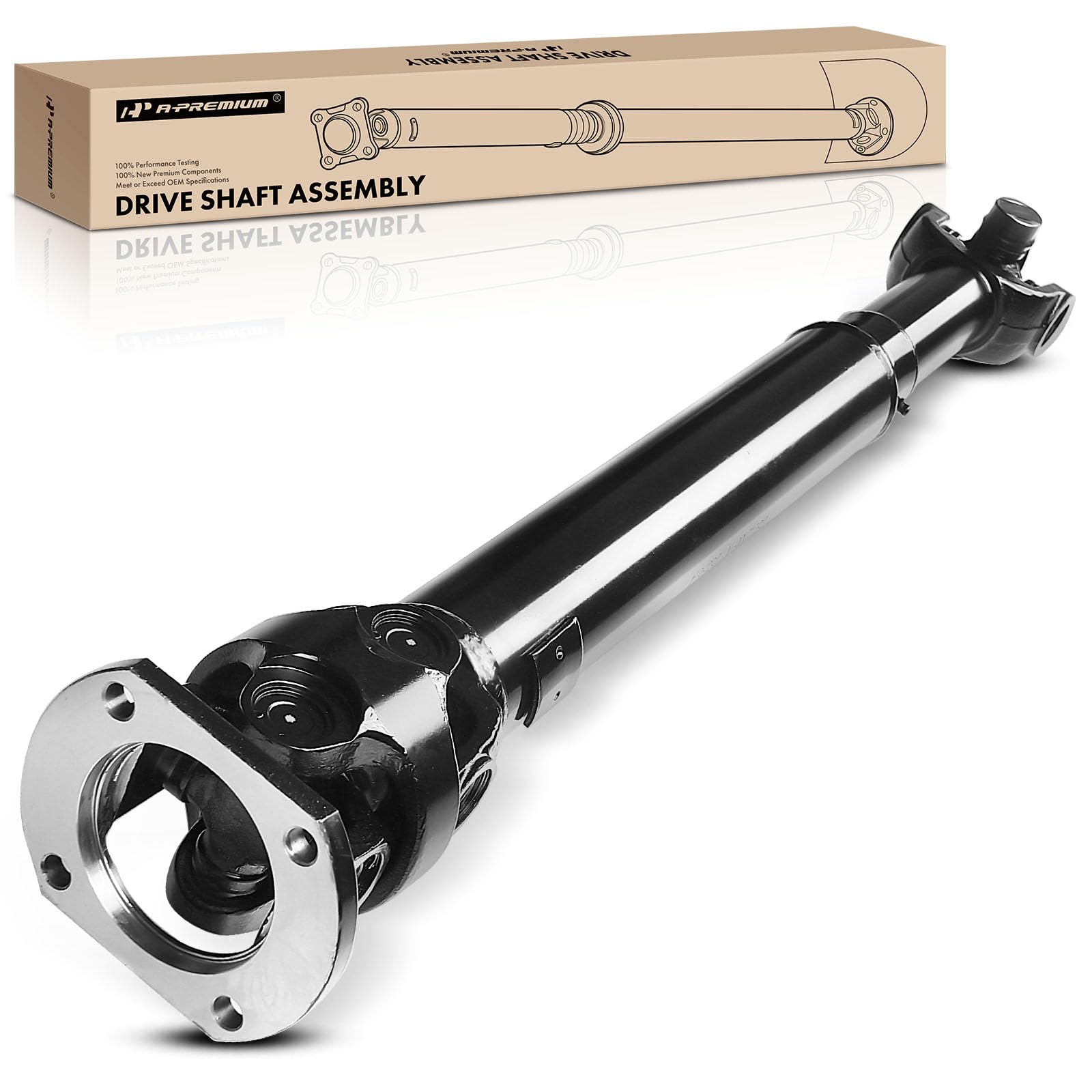 A-Premium Front Driveshaft Assembly For Dodge Ram 1500 1994-1998 3.9L/5.2L/5.9L - 34.88 Inch, Steel, Fits Manual Or 46RH Auto - View #6