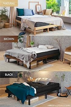 GOKUMIN コンフォートベッド シングルベッド ブラック Amazon｜GOKUMIN コンフォートベッド ヘッドレスタイプ シングル