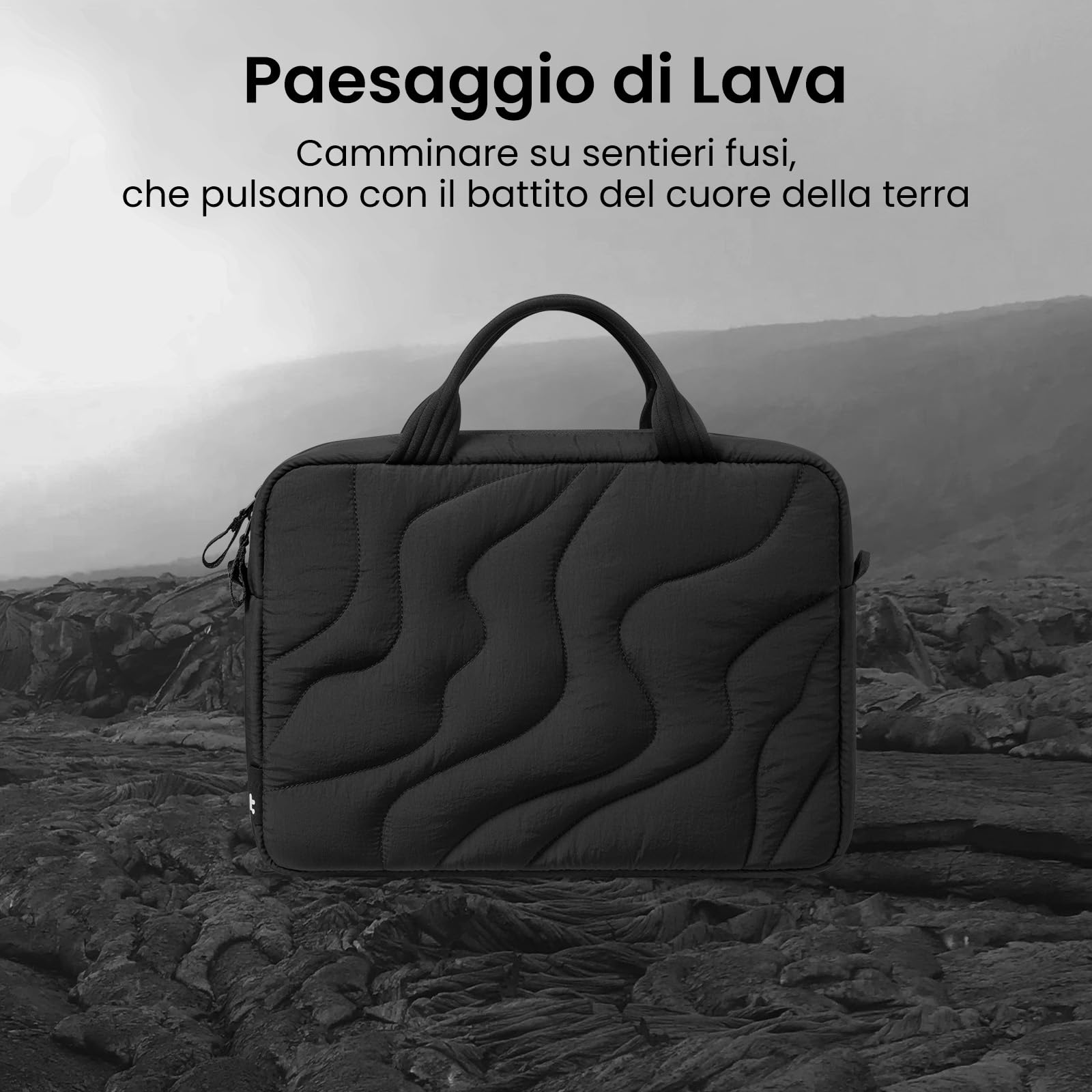 tomtoc 16 Pollici Borsa per Laptop da Donna, Custodia Leggera per 16 Pollici MacBook Pro e altri 15/16 Pollici Laptop, Borsa da Lavoro e da Viaggio con Spazio di Archiviazione ben Organizzato