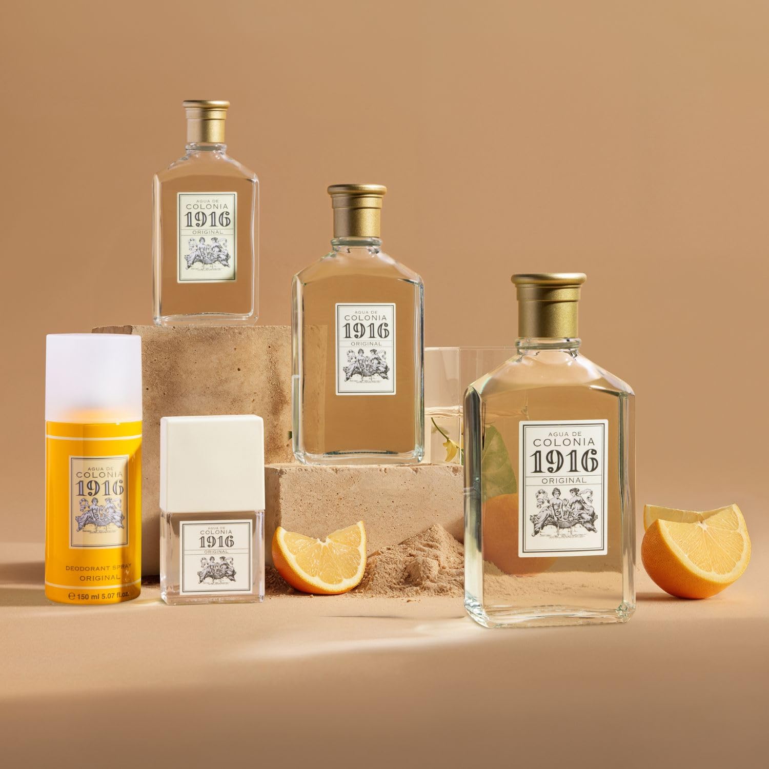 Original 1916 Agua de Colonia Unisex, Eau de Toilette Hombre y Mujer, Fragancia Cítrica y Floral
