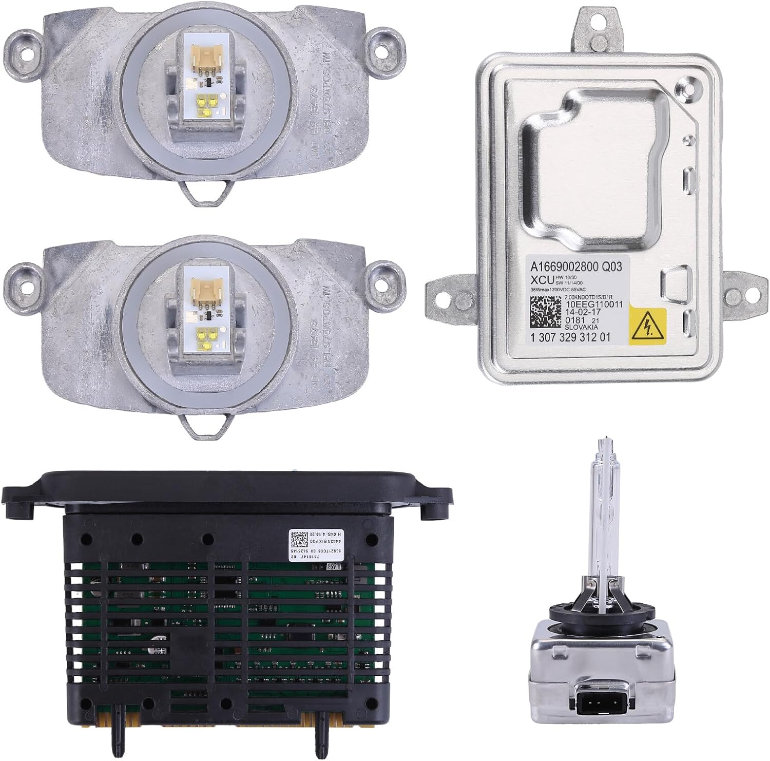 EPAP Xenon Ballast Module Kit for BMW 3 Series 320i 328i 335i xDrive ActiveHybrid 2.0L 3.0L Xenon HID Headlight Ballast Unit Headlamp Computer 63117338708 63217217509 63117317408 63117316147