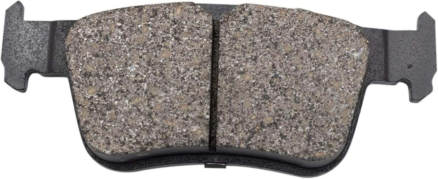Front and Rear Brake Pad Set Ceramic Hardware Compatible with 2017-2020 Honda Civic