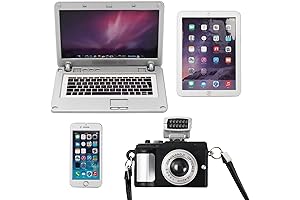 Anni Star Miniature Laptop Computer, Pack of Four