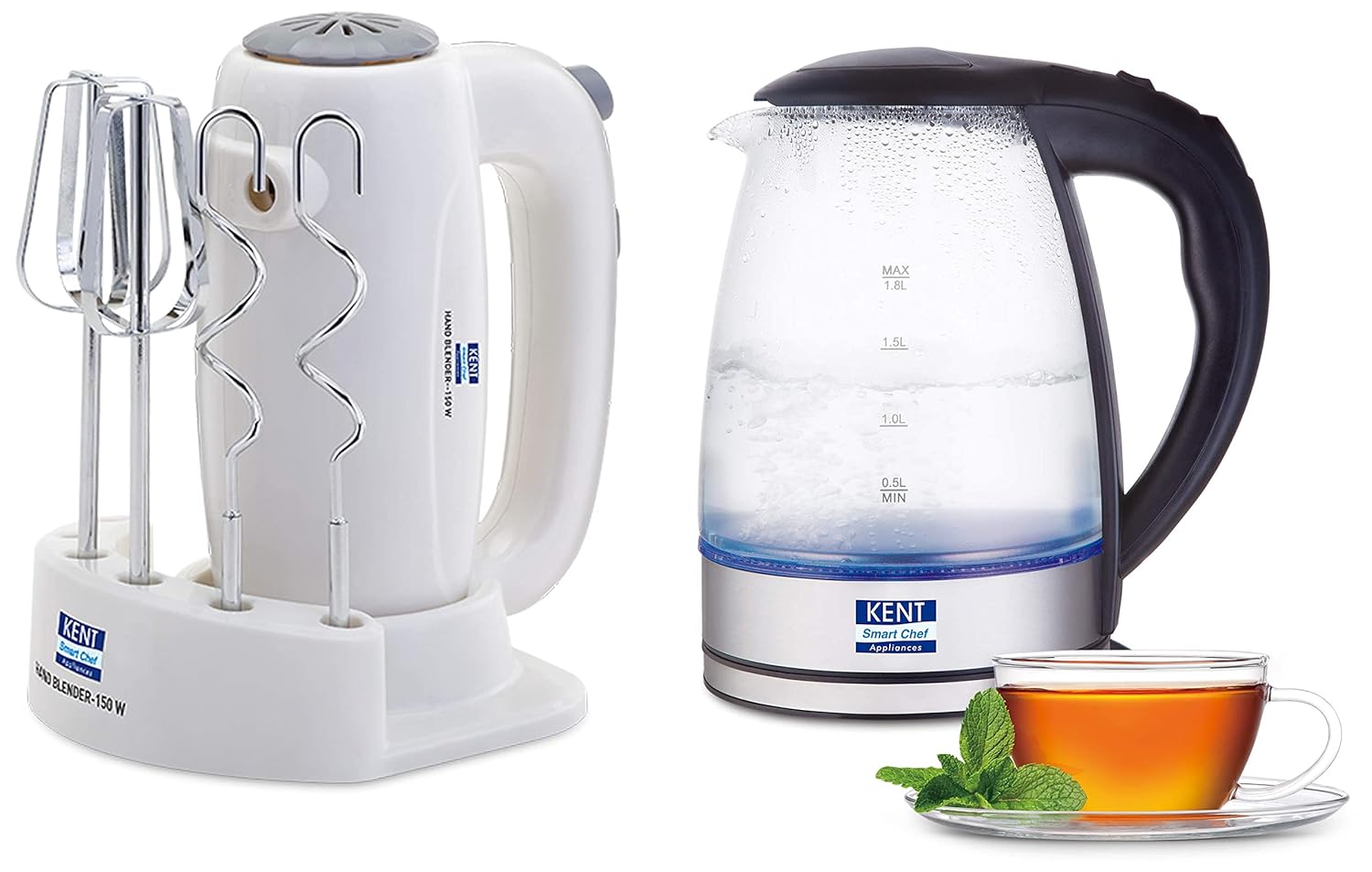 Buy KENT 150W 16050, 5 Speed Control, Copper Motor, Multiple Beaters