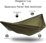 onewind 11' Double Camping Hammock Bug Net Bundle-Ridgeline, Lightweight Tree Straps,Ripstop Nylon Compact Strong- Holds 550lbs, Ideal for Bushcraft Survival, Adventure Explorer