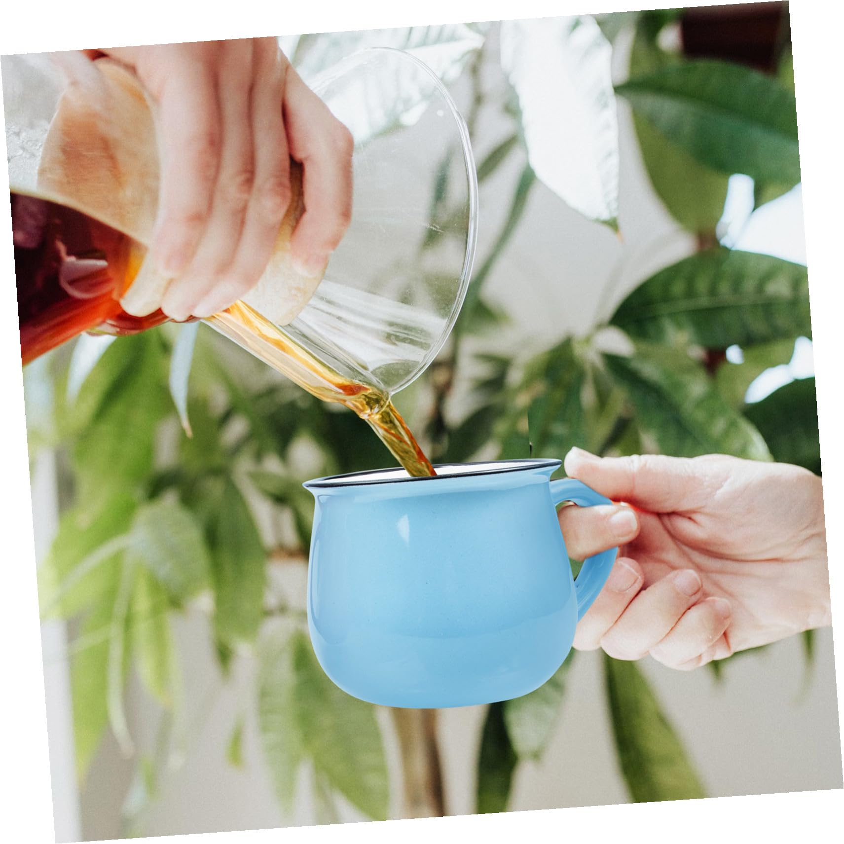 Toyvian 2stücke Keramikbecher für Kaffee und Tee Glatte Kanten zum Trinken Geeignet für Wasser und Milch Robust und Langlebig für Zuhause und Büro