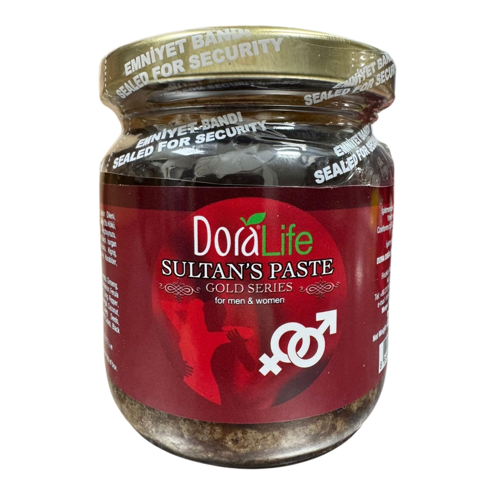 Doralife Herbal Mixed Paste 230 gr Turkish Mesir Macunu and Evil Eye Bead