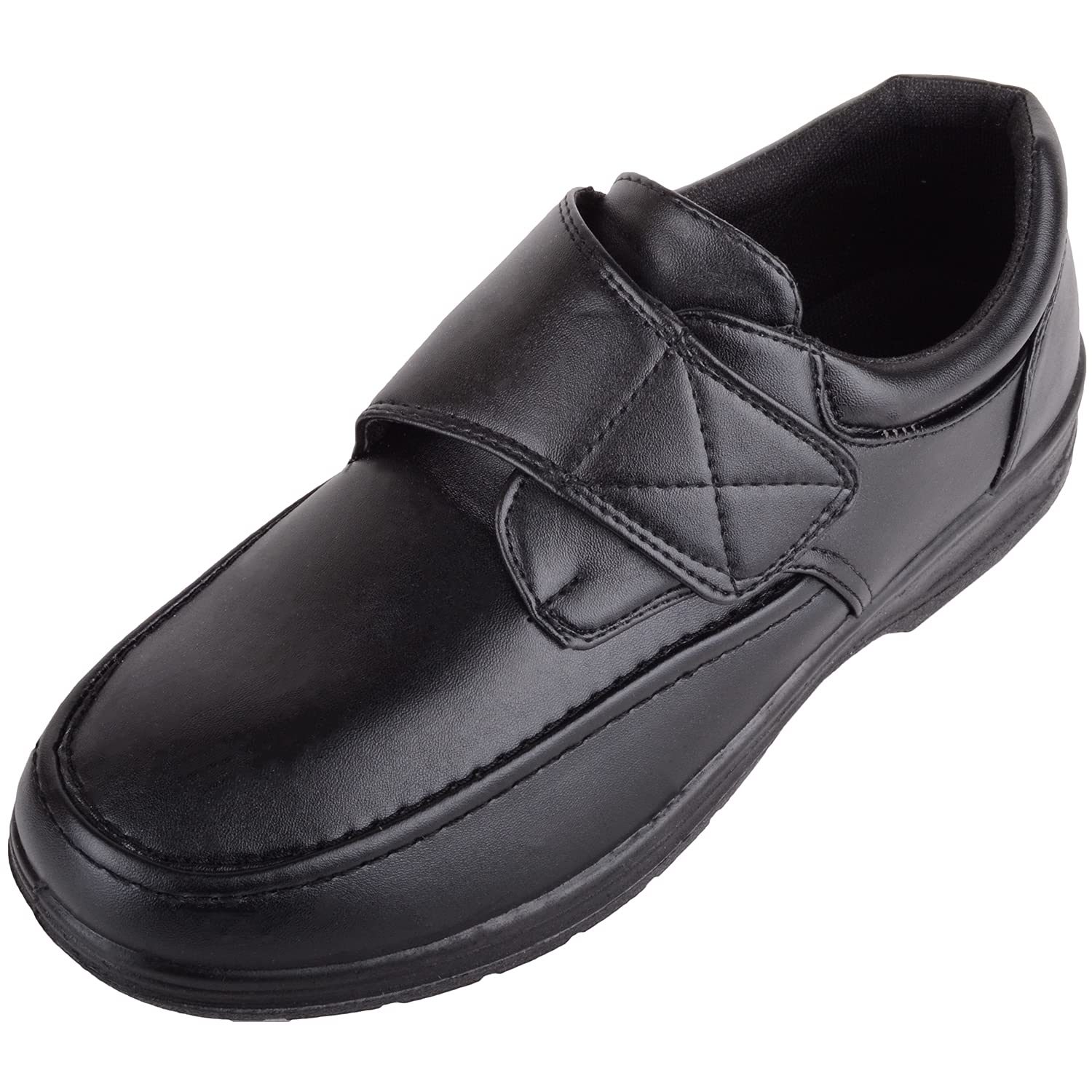 Zapatos cómodos de piel sintética para hombre, informales, formales, para la escuela, el trabajo, la universidad