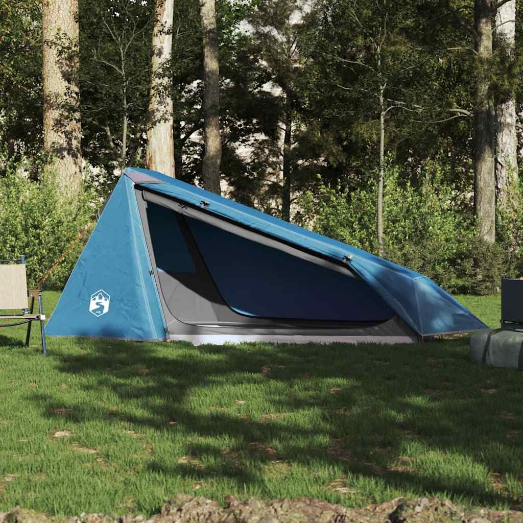 Genérico Tienda de campaña túnel para 1 Persona Impermeable Azul,Deportes,Actividades al Aire Libre,Camping y Senderismo,Tiendas de campaña-94609