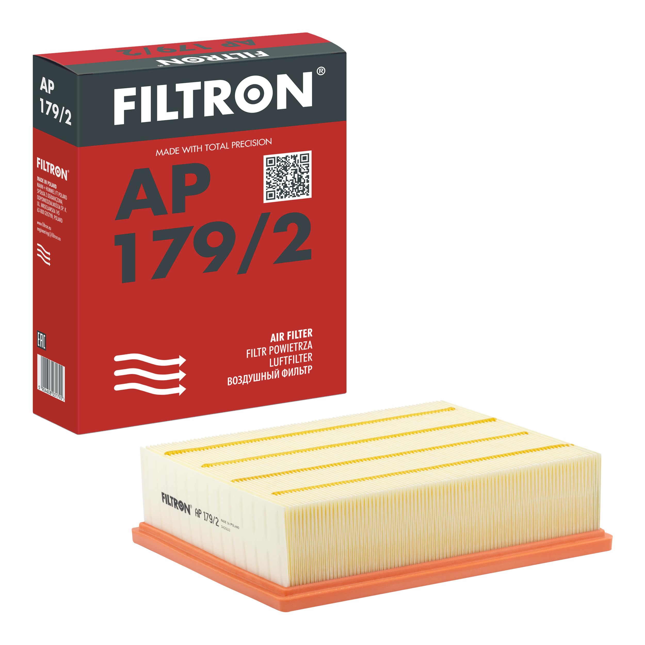 Fits FILTRON AP 179/2 AIR FILTER AUDI A4 (B6,B7/8E,8H), SEAT EXEO  ⭐UK Stock⭐