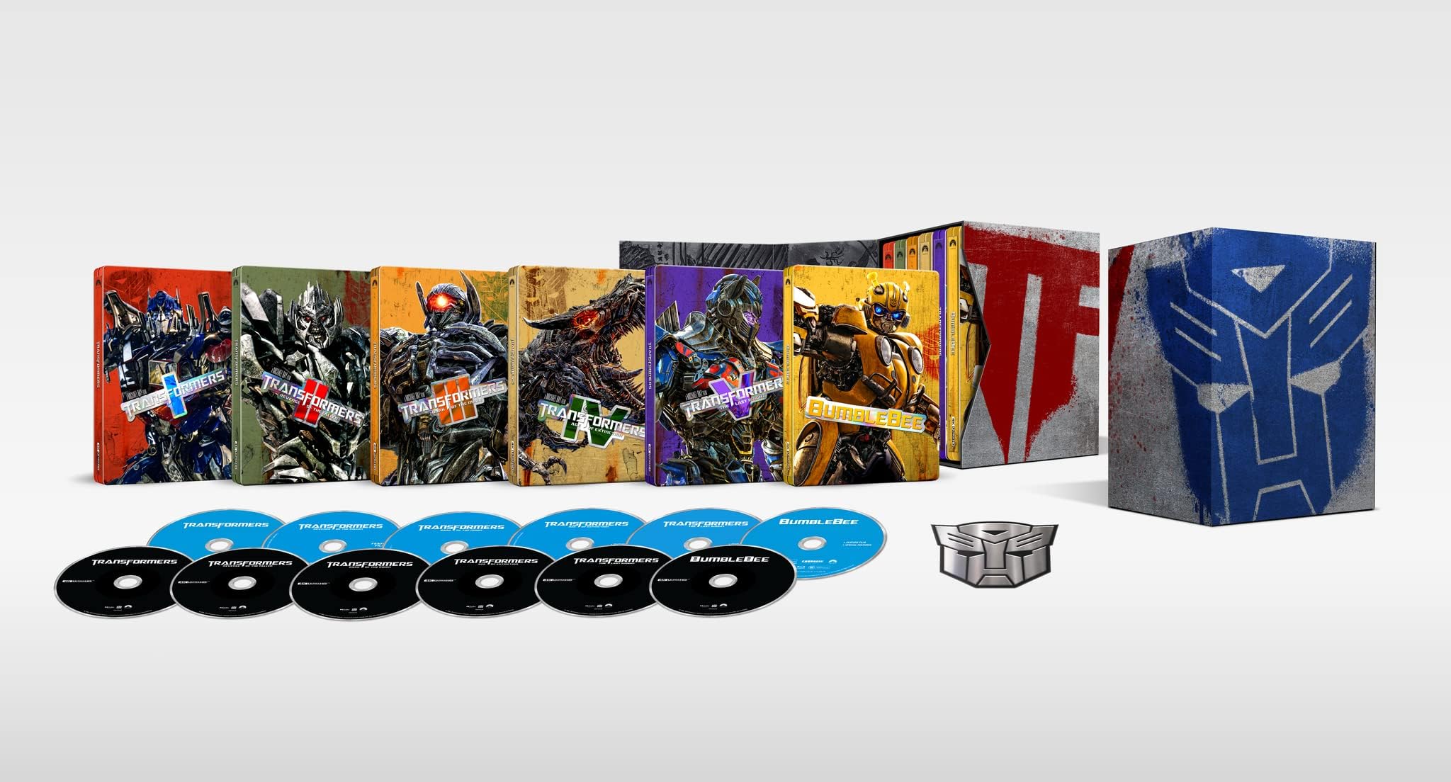 Transformers Limited Edition Steelbook 6-Movie Collection