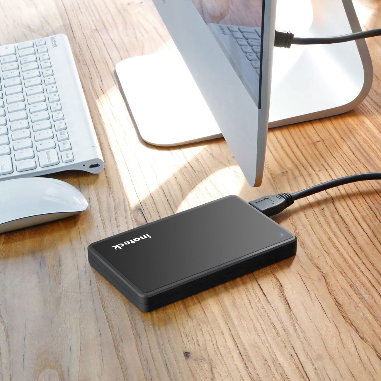 Inateck Hard Drive Enclosure, USB 3.0 External Hard Drive Case for 2.5 Inch HDD/SSD