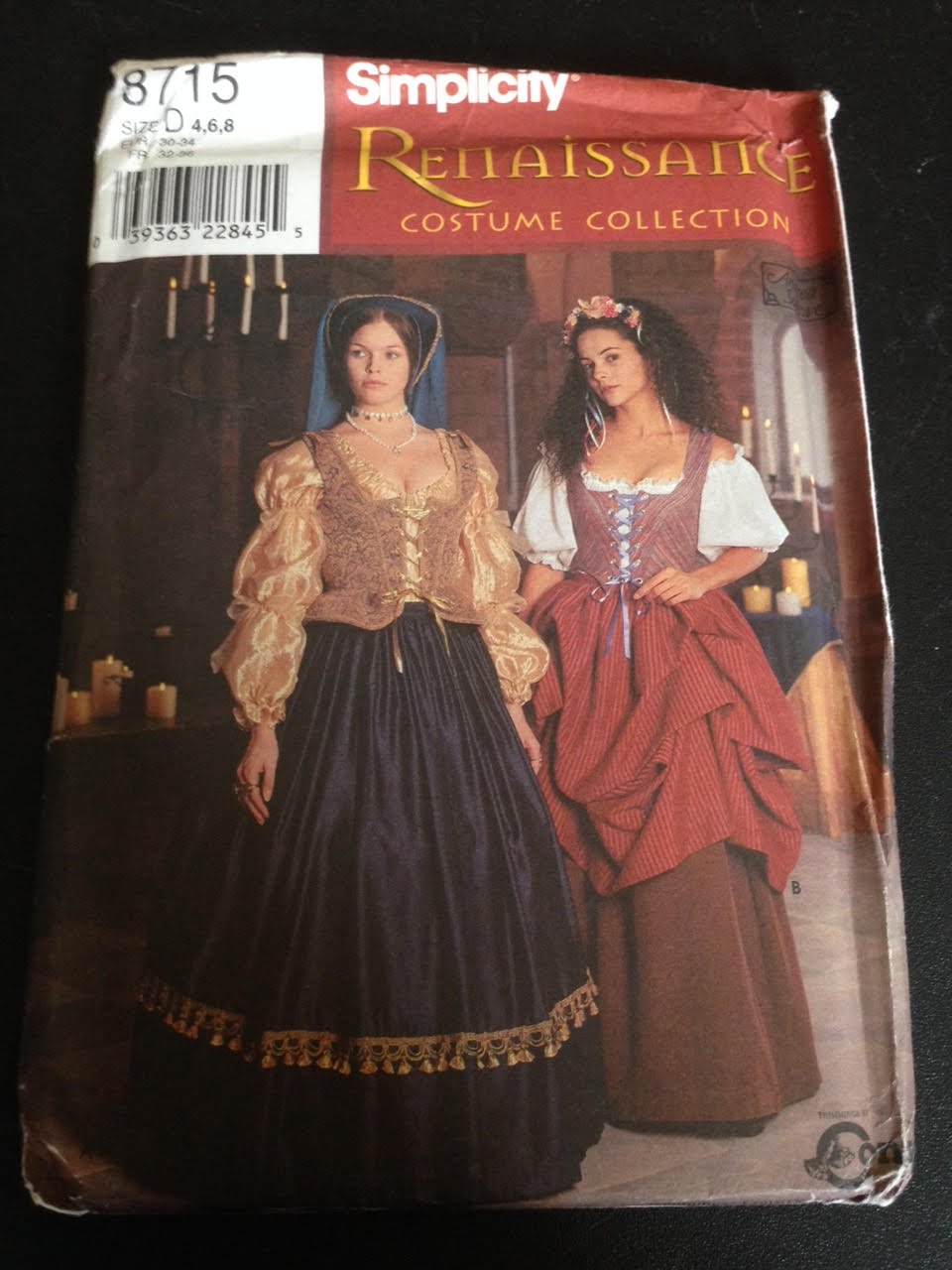 Patron de couture Simplicity 8715 ajustement parfait morphologie 4-48