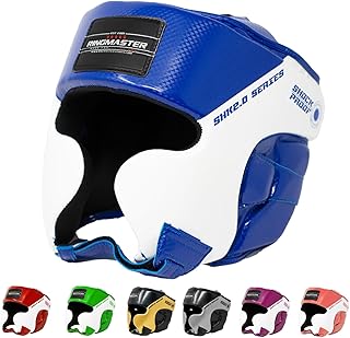 Ringmaster Sports Kids Head Guard Boxing Headgear Martial Arts Training Sparring MMA Kickboxing