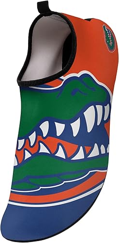 FOCO NCAA Mens NCAA College Team Logo Barefoot Beach Pool Quick-Dry Aqua Yoga Water Shoes