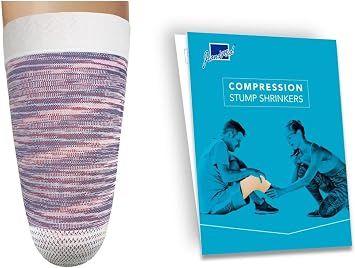 Prosthetic Stump ShrinkersAbove Knee, 35cm, Compression, 20-30, Amputee Socks, Space Dyed, Taiwan Excellence L