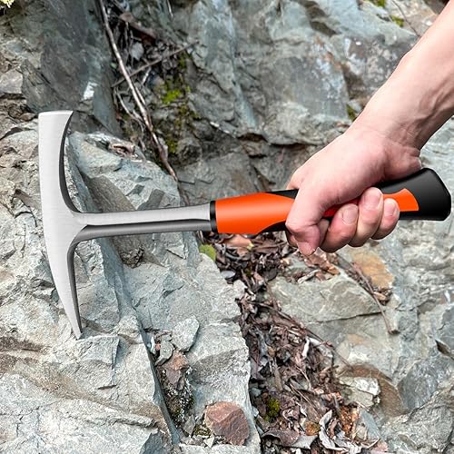 Miniatura 6 de Martillo de soldaduraastillado,Herramienta de eliminación de escoria de 28 oz con construcción de acero forjado y mango de reducción de