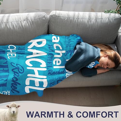 Miniatura 41 de Se envía al día siguiente, mantas personalizadas y mantas personalizadas con nombre manta de franela personalizada para niños, manta de Navidad