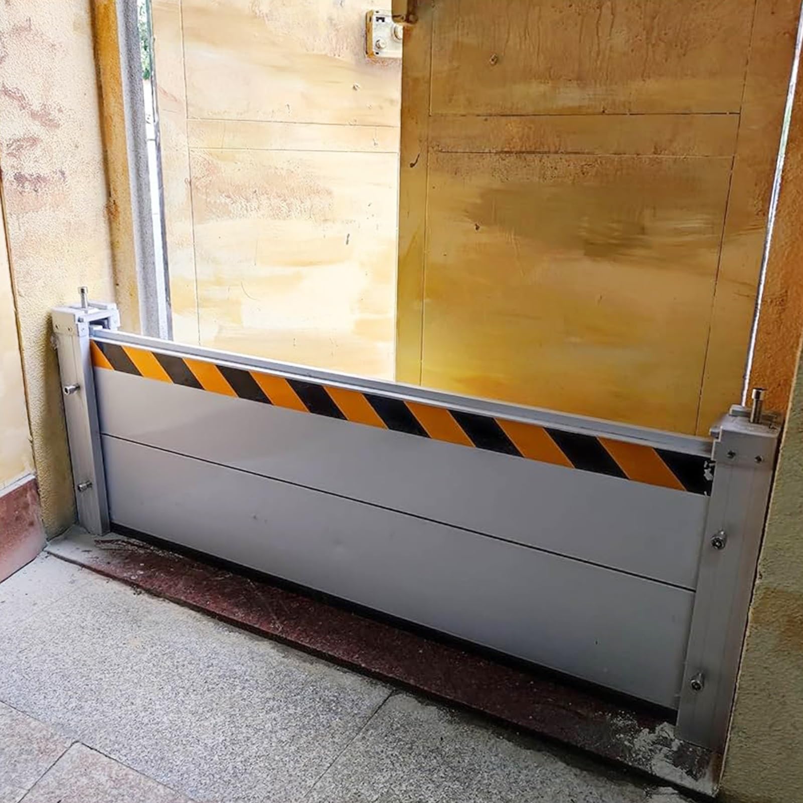 Puerta Garaje Barreras Temporales de Prevención de Inundaciones, Diseño de Módulo de Unidad Reutilizable Tablero de Deflector de Agua para Entrada/sótano/Metro, Instalación Fácil Deflector (Color : H
