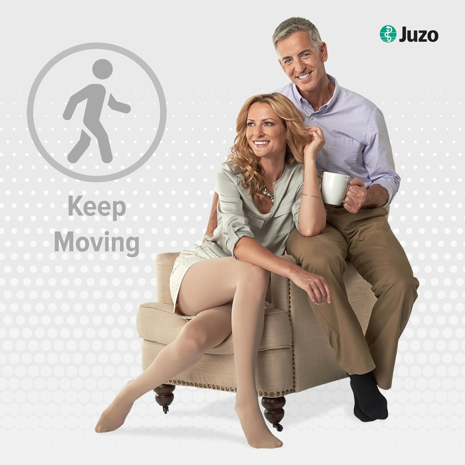 Juzo Soft 2001 20-30mmhg Knee-High Closed Toe Sock with Silicone Top Band ,Black,3 (III)